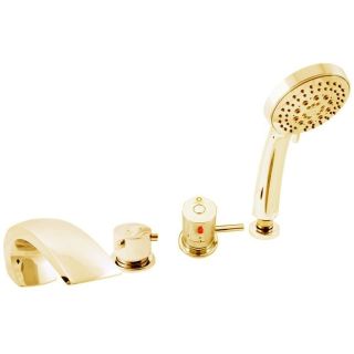 Смеситель на борт ванны Rav Slezak Dunaj DT272.5PZ золото